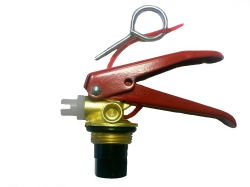 ЗПУ с корпусом из латуни для ОП-1 - ОП-3 с щелевым распылителем, уплотнительным резиновым кольцом и чекой на ремешке (под индикатор M8)