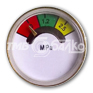 Индикатор давления (манометр) M10x1  для ОП с никелированным покрытием в комплекте с сеткой-фильтром