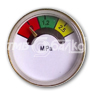 Индикатор давления (манометр) M8x1 для ОП c никелированным покрытием в комплекте с сеткой-фильтром  