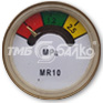 Индикатор давления (манометр) M10x1  для ОП (диаметр корпуса 25 мм) в комплекте с сеткой-фильтром