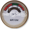 Индикатор давления (манометр) M10x1  для ОП (диаметр корпуса 25 мм,шкала красная-зеленая-красная) в комплекте с сеткой-фильтром